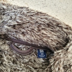 UNIQLOフリースジャケット　130cmの画像