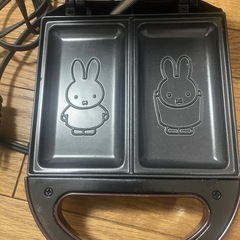 ミッフィホットサンドメーカーの画像