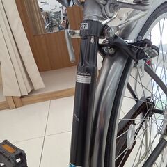 ★リユースのサカイ日立店★HJ8825  自転車 27インチ ブラック クリーニング済み の画像