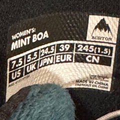 BURTON レディースの画像