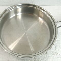 ビタクラフト フロリダ No.5877 フライパン 27cm ブルー フタ付き IH対応 VitaCraft florida 中古 札幌市 白石店の画像