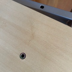 ★多用途テーブル◇作業台◇学習机★スチール製脚の画像