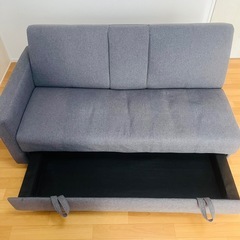 「無料」多機能ソファ（3人掛け） の画像