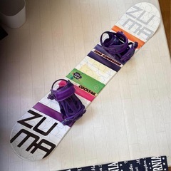 スノーボード　ZUMA約145cm の画像