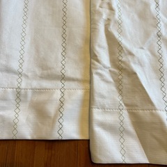 レースカーテン２枚178センチの画像