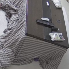 ローテーブル　こたつ布団付きの画像