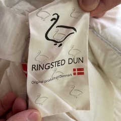 羽毛布団　ダブルの画像