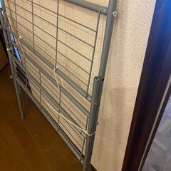 【引き取り限定】スチール？折り畳み棚の画像
