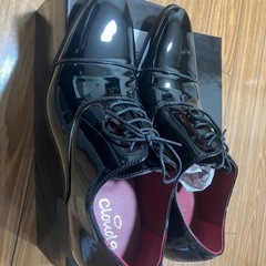 エナメルシークレットシューズ42（26.0cm）【結婚式　前撮り】の画像