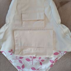 車用シートカバー(2枚組)) 差し上げます※なんなら4枚ありますの画像