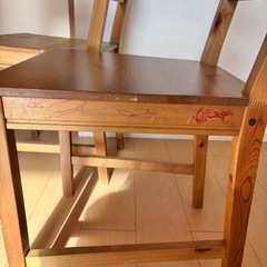 IKEA　ダイニングテーブルセットの画像