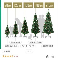 クリスマスツリー訳ありの画像