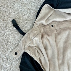 3wayフィットケープ　フェイクファー ダウンブランケットの画像