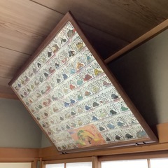 百人一首パズル額縁付の画像