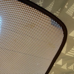 ベッドガード　グレー柄あり　日本育児の画像