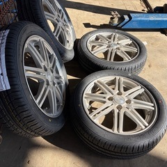 15インチホイールセット　軽新品タイヤの画像