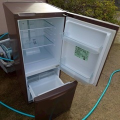 【良品】パナソニック　2ドア冷蔵庫　2017年製　北陸のみ送料無料の画像