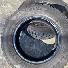 【冬用・美品】ヨコハマ iceGUARD iG50 PLUS 185/70R14 88Q スタッドレスタイヤ 4本セットの画像