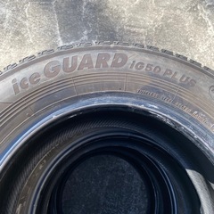 【冬用・美品】ヨコハマ iceGUARD iG50 PLUS 185/70R14 88Q スタッドレスタイヤ 4本セットの画像