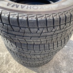【冬用・美品】ヨコハマ iceGUARD iG50 PLUS 185/70R14 88Q スタッドレスタイヤ 4本セットの画像