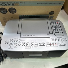 7038【動作確認済み美品】TOSHIBA・東芝・トウシバ・TY-CDX91・CD・ラジカセの画像