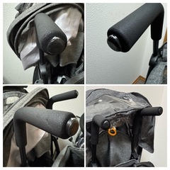 2人乗りベビーカー　kinder wagon の画像