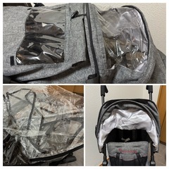 2人乗りベビーカー　kinder wagon の画像