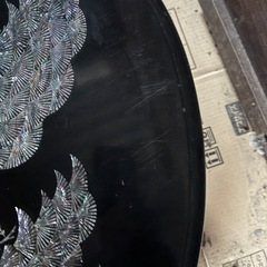 高級　螺鈿のローテーブルの画像