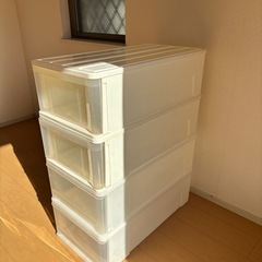 押し入れ収納ケース　4つセットの画像