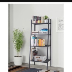 IKEA 棚 シェルフユニット ネイビーの画像