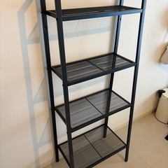 IKEA 棚 シェルフユニット ネイビーの画像