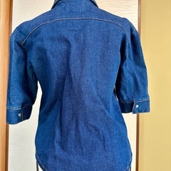 半袖　デニム　レディースの画像