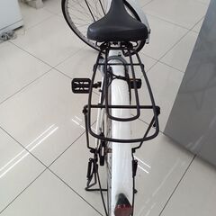 ★リユースのサカイ日立店★HJ8829  自転車 26インチ ホワイト クリーニング済み の画像