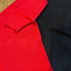 【新品】ｽﾄｰﾙ袖あり各種　赤✖︎黒とｸﾞﾚｰ✖︎ﾋﾟﾝｸの画像