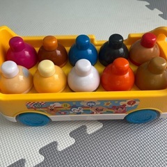 【お話中】アンパンマンつみつみバス(ベビラボ アンパンマン ~脳を育む~ 数えてつみつみバス )の画像