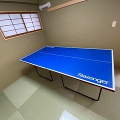 卓球台　3/4サイズの画像