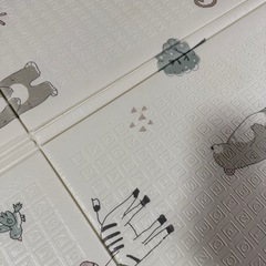 0円クッションマットとベビー敷布団の画像
