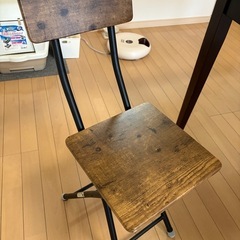 イス2個セット　ニトリの画像