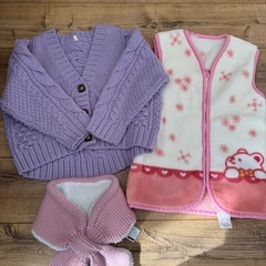 女児冬服合計２１着＋αの画像