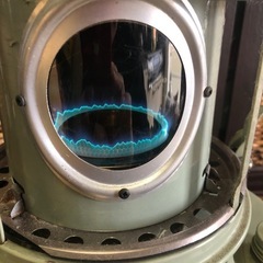 超希少！メンテ済み！アラジン ブルーフレーム 16型 レトロ ヴィンテージ　実働の画像