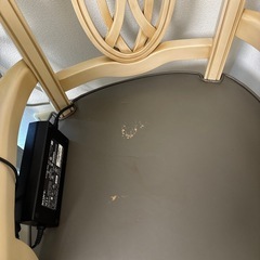 カリモク　椅子2脚の画像