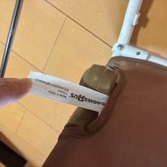 ベッドガード　茶色　穴空き箇所有の画像