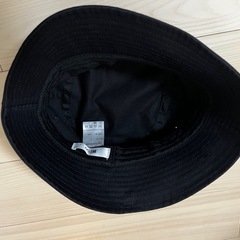 WEGO  プレーンバケットハット黒色の画像