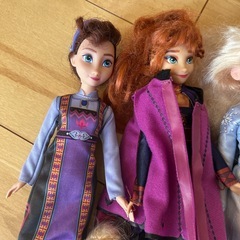 アナと雪の女王 ドールセット 6体の画像