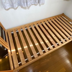 IKEAベッド譲りますの画像