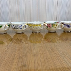 【未使用】HOYA  カップ＆ソーサー  5客セットの画像