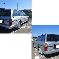 おしゃれな車　マーク２ワゴン(マーク２バン）　LGグランデエディション？　E-GX70Gの画像