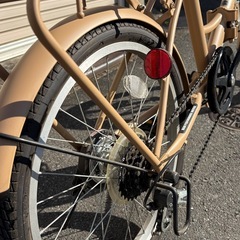 折りたたみ自転車　ギア変速付きの画像