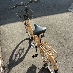 折りたたみ自転車　ギア変速付きの画像