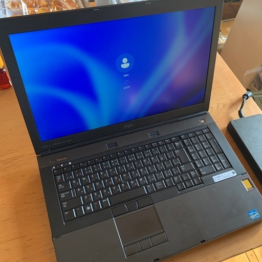 大特価！Dell precision m6600改その⑲。win11pro64bit。i7 2860QM 17インチ大画面 独立GPU搭載QuadroM4000 　新品SSD256G＋HDD500Gメモリー16G。 大特価！Dell precision m6600改その⑲。win11pro64bit。i7 2860QM 17